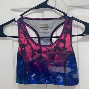Girls Galaxy sports bra